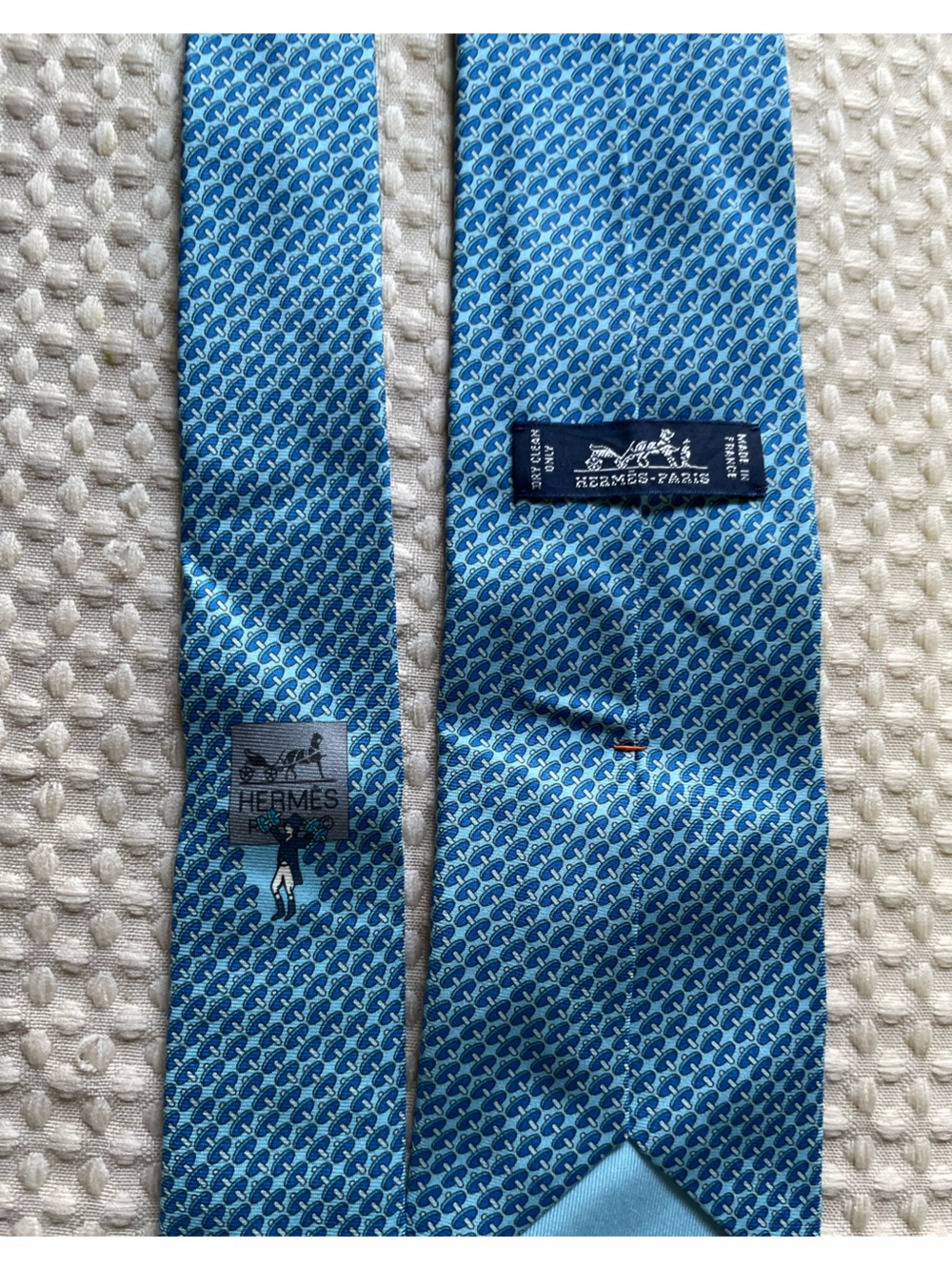 Hermès 645871 SA Silk Tie - Picture 3 of 6